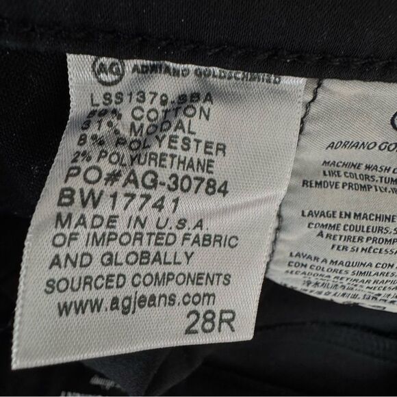 AG Adriano Goldschmied FARRAH SKINNY High Rise Skinny Cotton Modal Blend Pants - Picture 15 of 15